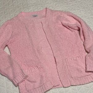 Vintage Townhouse Petites Pink Cardigan
